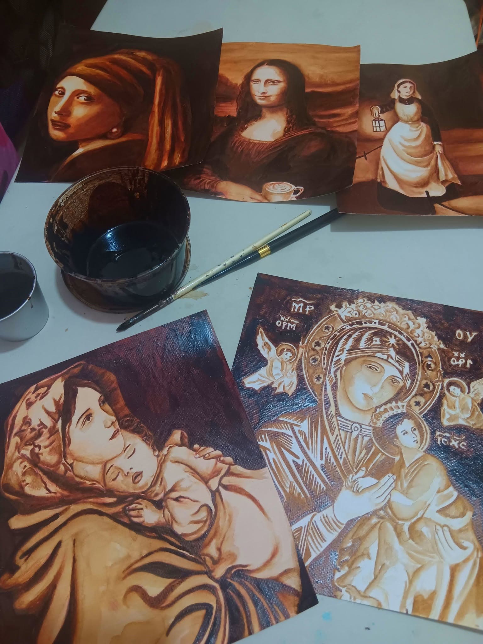 Coffee Painting